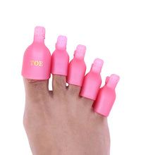 Gel Polish Soakers (Soak-off Toenails)